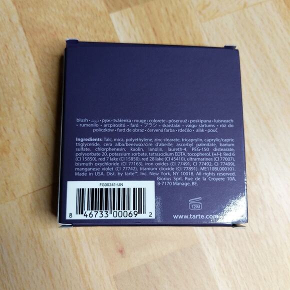 Tarte Amazonian Clay 12-Hour Blush - NIB - Picture 6 of 10